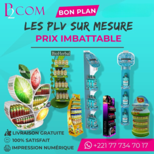 LES PLV SUR MESURE
