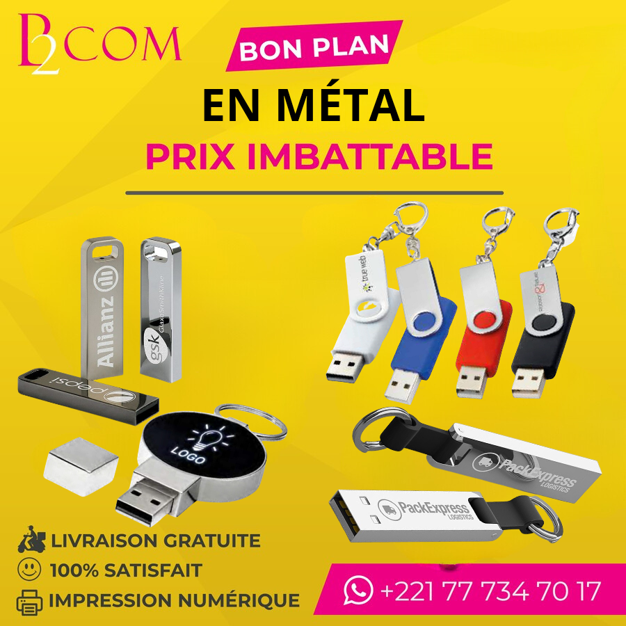 Clés USB en Métal